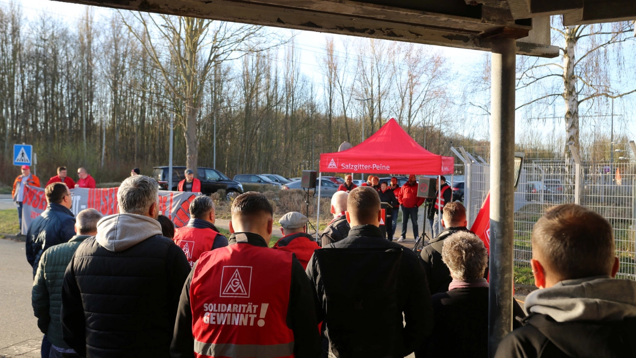 Warnstreik bei PowerCo SE