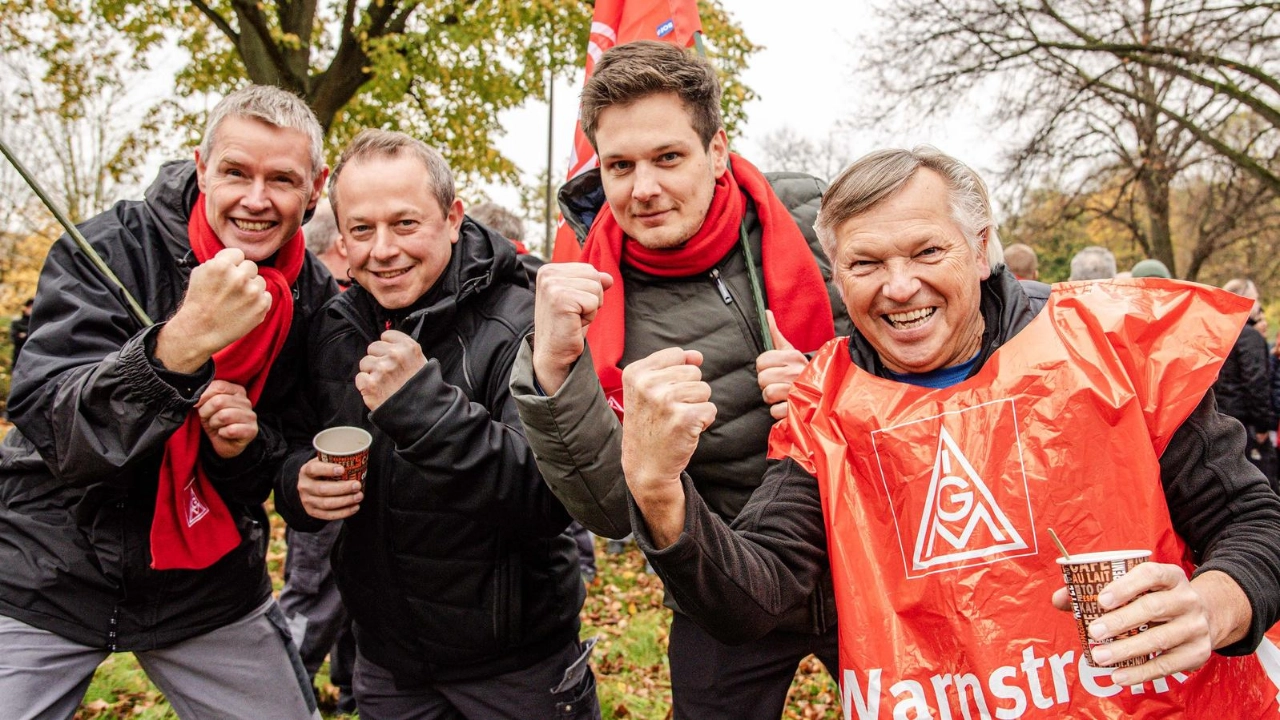 Warnstreik bei Renk