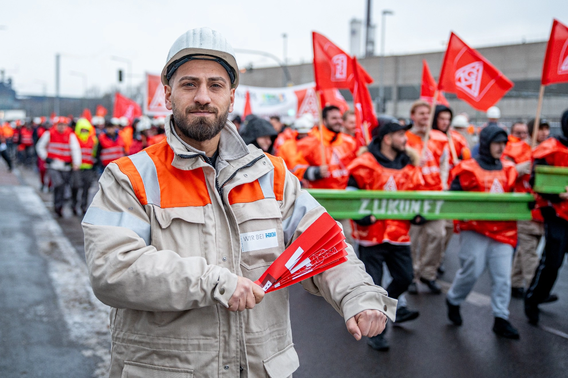Warnstreik Stahlindustrie