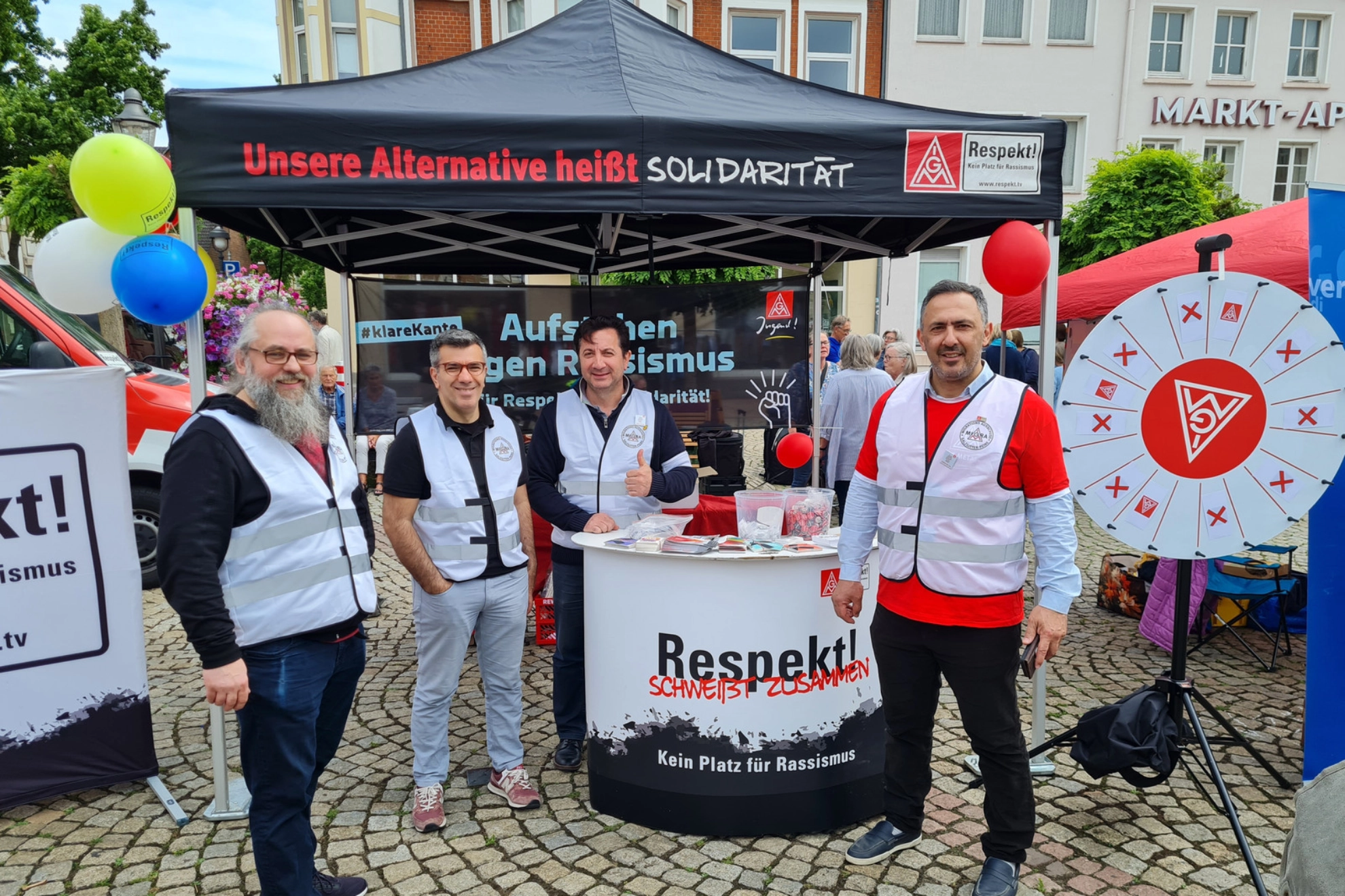 Migrationsausschuss auf dem Fest der Kulturen 2025 in Peine