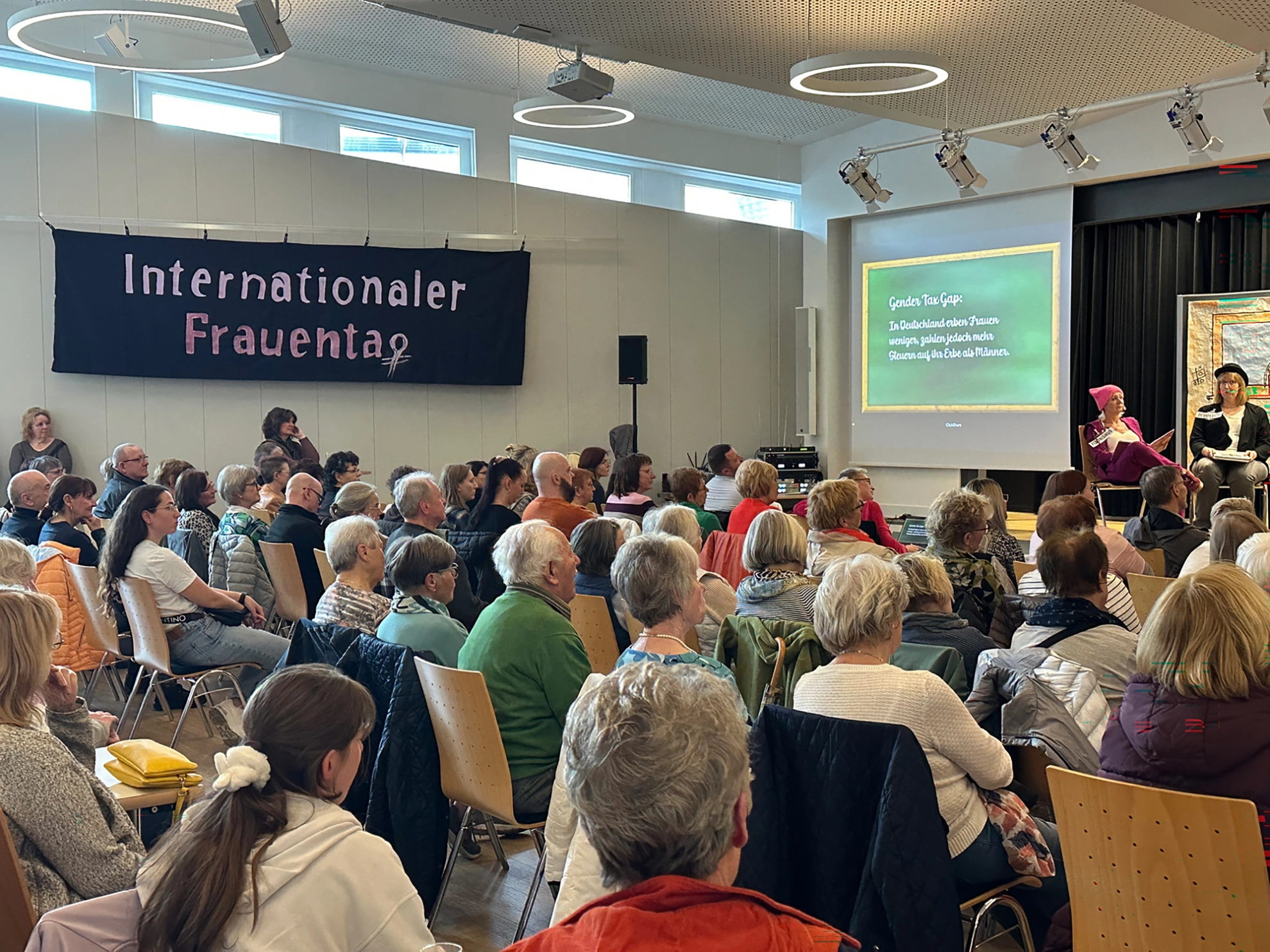 Archivbild. Theaterfrühstück zum Internationalen Frauentag 2025