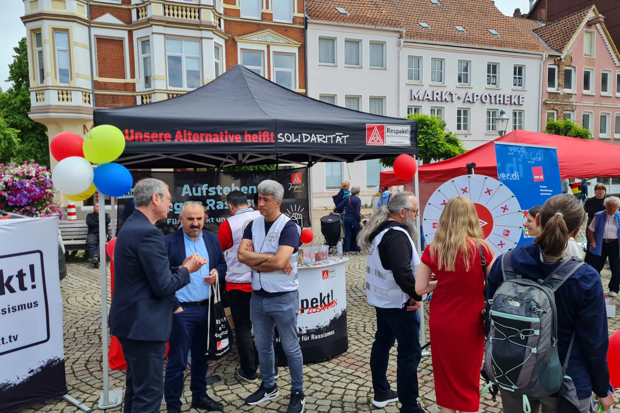 Migrationsausschuss auf dem Fest der Kulturen 2025 in Peine
