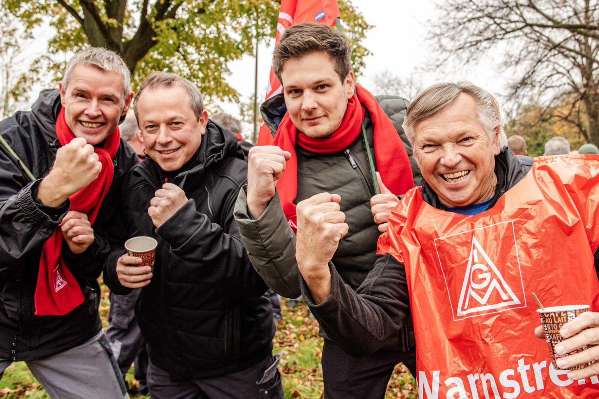 Warnstreik bei Renk