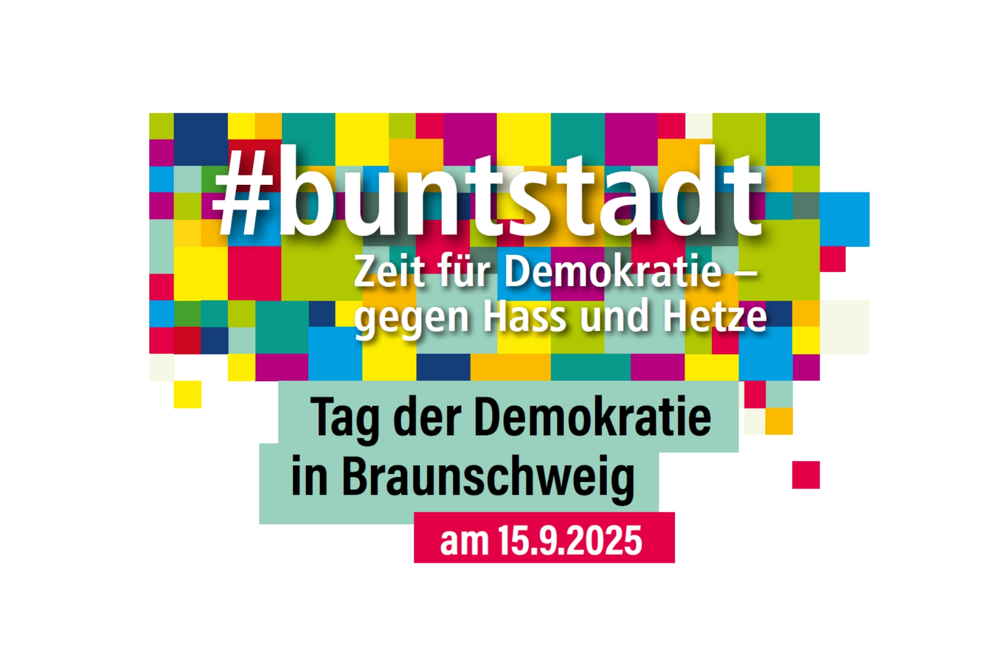 #buntstadt Tag der Demokratie 15.9.2025