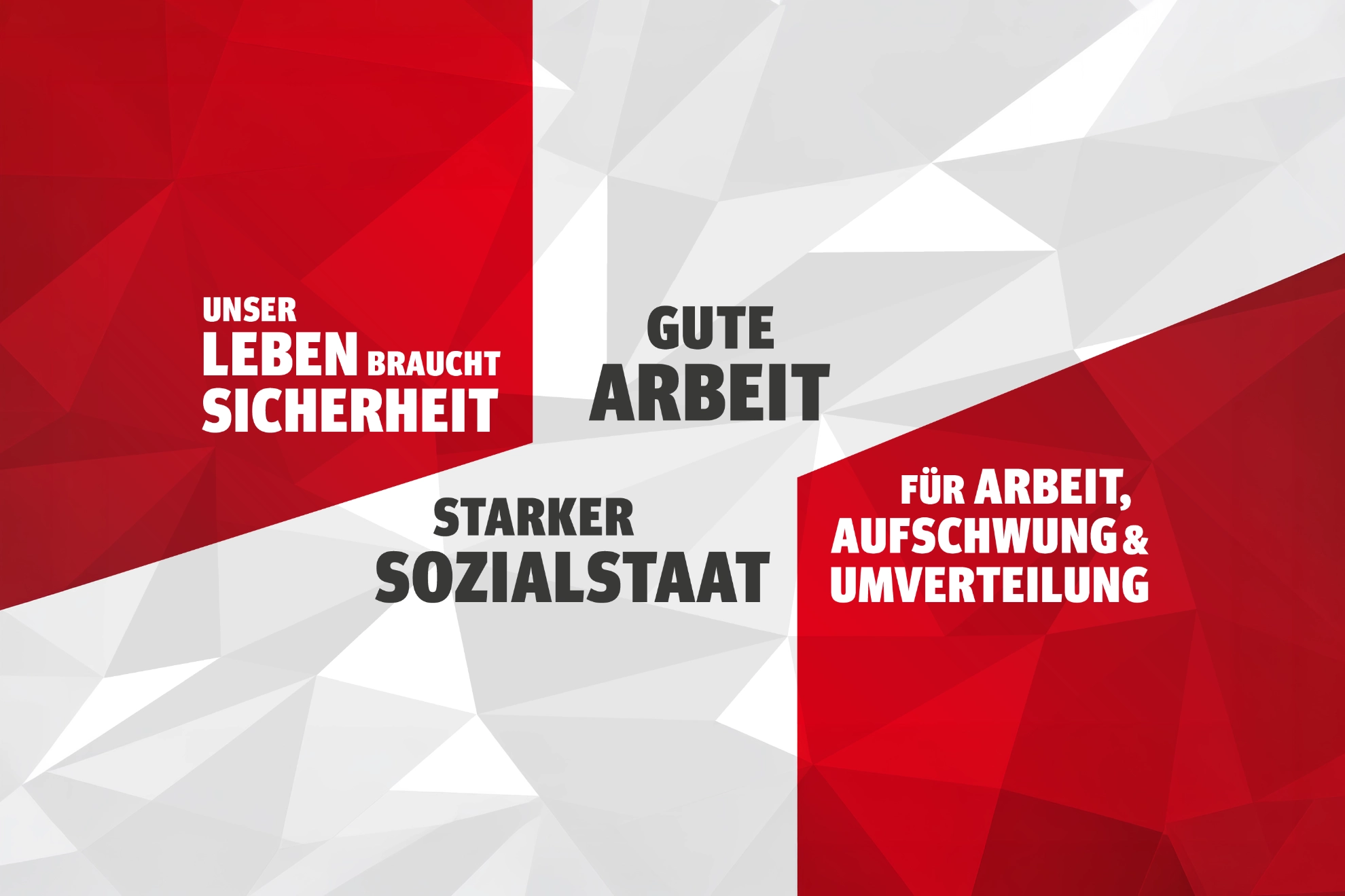 Gute Arbeit - starker Sozialstaat