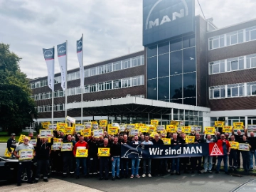 Einigung bei MAN – Beschäftigung, Standort und Zukunftsperspektiven umfassend abgesichert