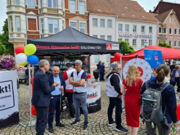 Migrationsausschuss auf dem Fest der Kulturen