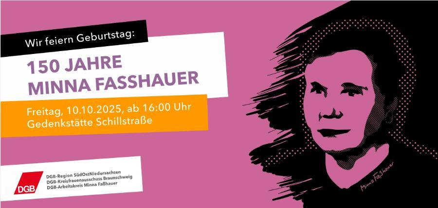 Einladung Geburtstag Minna Faßhauer am 10.10.2025